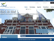 Tablet Screenshot of olof.nl